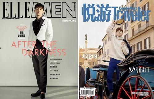 男明星组队杂志
