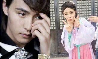 男扮女装戴假发吃瓜,吃瓜群众围观奇观