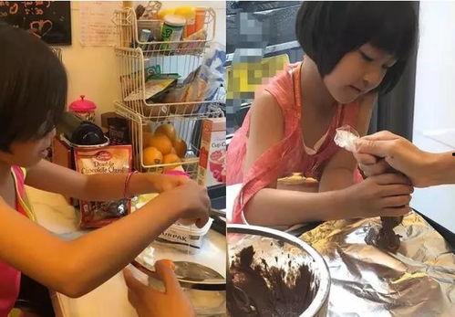 明星家里小孩做饭吗,孩子掌勺，共享温馨厨房时光